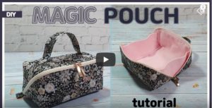 Modèle DIY/ Magic Pouch/ Cube Zipper Pouch… par Tendersmile Handmade